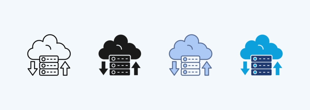 Server Multiple Style Icon Collection