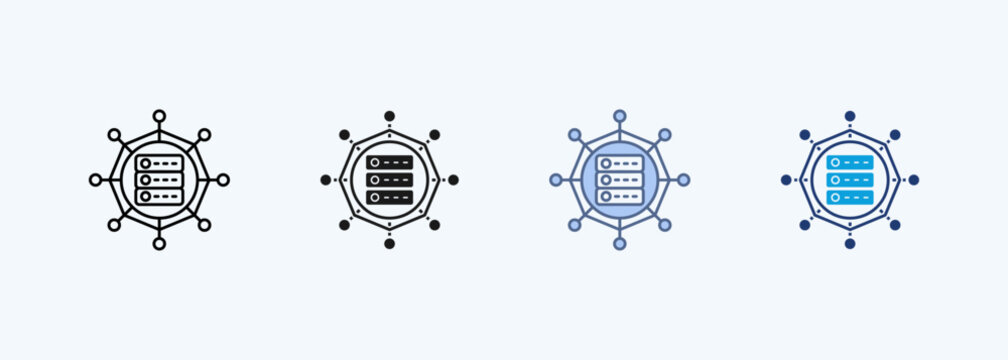 Structure Multiple Style Icon Collection