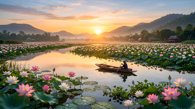 Bueng Boraphet Wetland, Nakhon Sawan Province