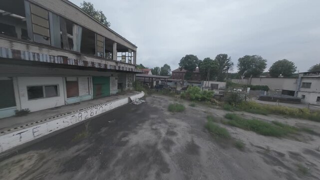 bando drone fpv shot