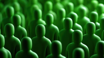 Obraz premium Environmental demographics examine population traits linked to sustainability awareness, resource use, conservation choices, and environmental behavior. 
