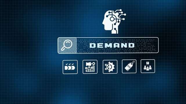 Market demand analytics for consumer trends and sales forecasting.