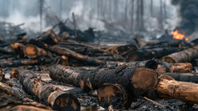 Environmental damage affects ecological balance when pollution, habitat destruction, and resource exploitation harm biodiversity, soil, water, air, and natural systems.
