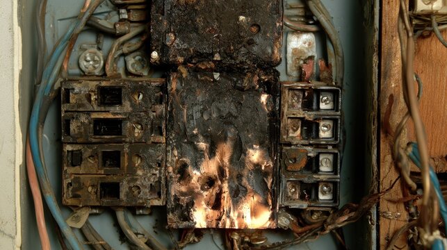 Electrical damage occurs when overloads, short circuits, surges, or faulty wiring harm electrical systems, equipment, and essential components.
