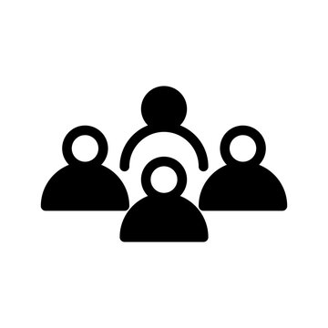 Public Icon Vector Symbol Design Illustration