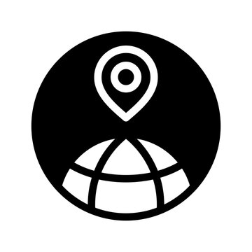 Geographical Indication Icon Vector Symbol Design Illustration
