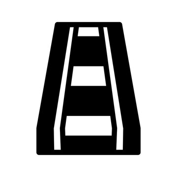 Escalator Icon Vector Symbol Design Illustration