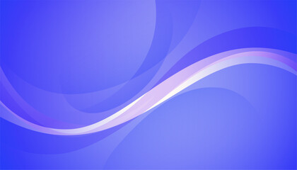 Obraz premium abstract blue and purple soft fluid curved wavy background