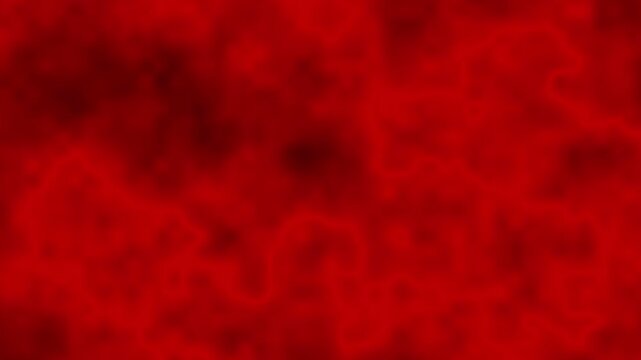 Futuristic Glowing Red Energy Liquid Fog Animation for Background Overlay