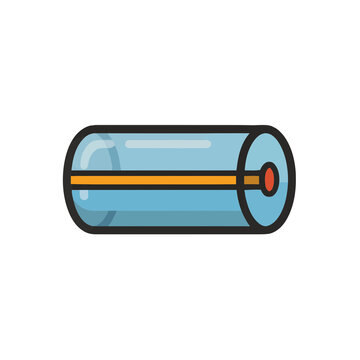 Illustration of a battery