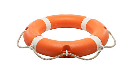 Orange Life Buoy Isolated on Transparent background © GFX Studio