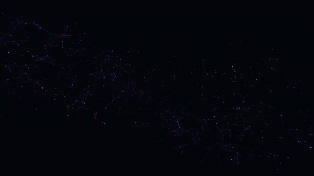 Seamless looping neural network point cloud and data node topology
