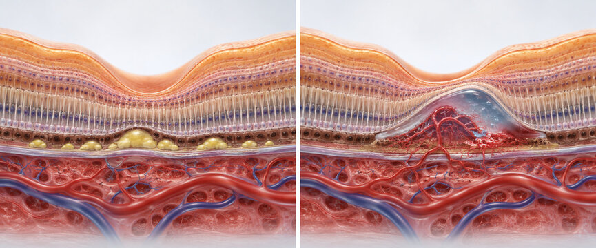 Dry and Wet Macular Degeneration Comparison