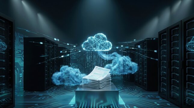 Advanced enterprise Tax forms transforming to cloud driving digital transformation and high speed computing infrastructure