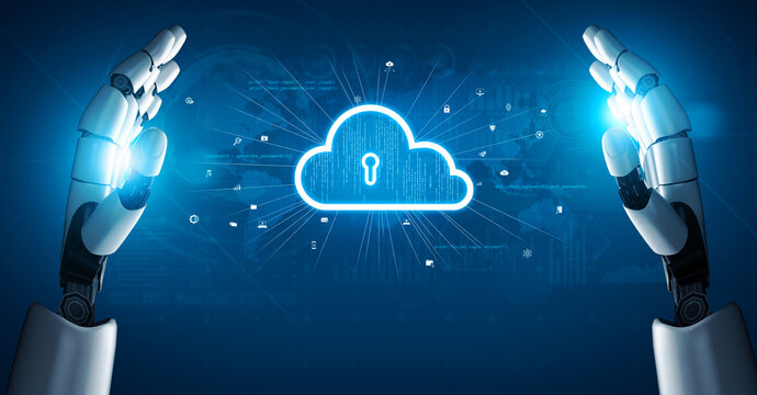 AI artificial intelligence optimizes cloud infrastructure with virtual assistants and intelligent automation, improving scalability, security, and digital business continuity. Vouch