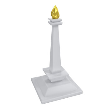 Monas 3D Illustrations