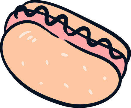 Hotdog icon design vector illustration