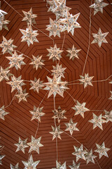 Fototapeta premium Detail of the kiosk in Allende plaza in town of San Miguel De Allende, Mexico in the morning