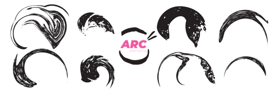 Brush Arc Stroke