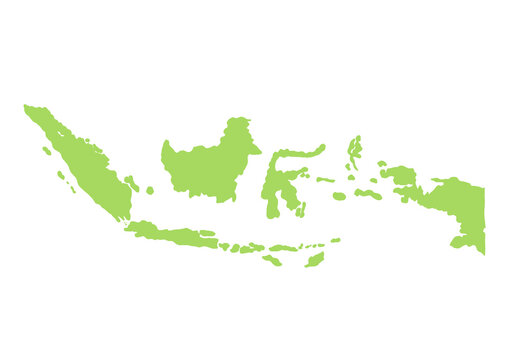 Map of Indonesia 