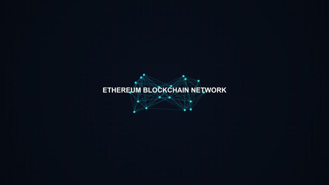 Ethereum Blockchain Decentralized Network Node Connection Mesh Loop
