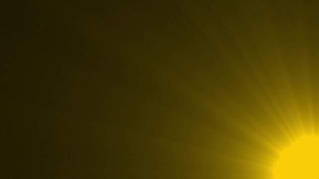 Motion graphics  sun light rays. High-quality stock footage of sun rays light effects. sun light lens flares art animation background 4k