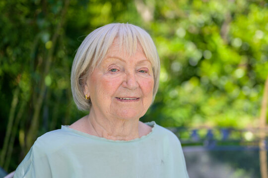 Senior Woman After Cataract Surgery