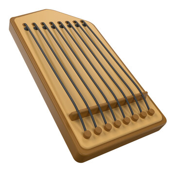 Kecapi 3D Illustrations
