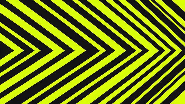 Abstract yellow and black chevron arrow pattern background with geometric stripes