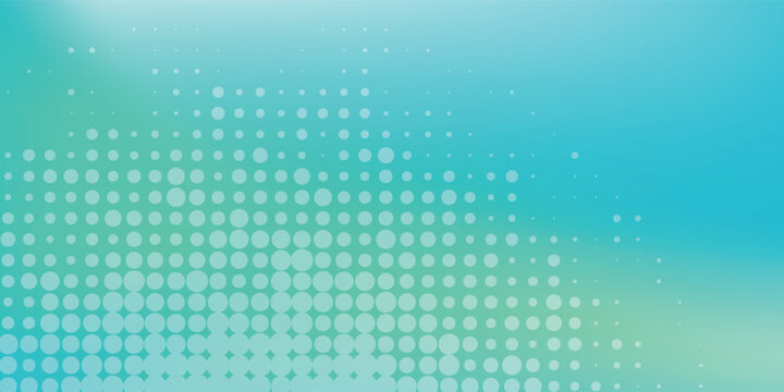 Blue Green Abstract Gradient Background with Grainy Texture