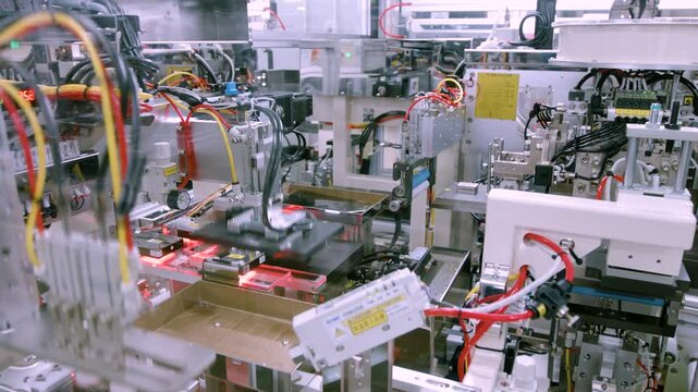 Mobile Phone Touch Monitor Production Line.
Manufacturing production line of touch panel monitor screen for mobile phone.

