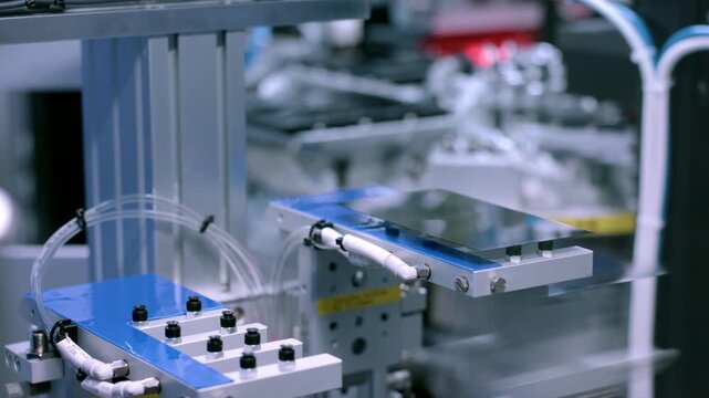 Mobile Phone Touch Monitor Production Line.
Manufacturing production line of touch panel monitor screen for mobile phone.
