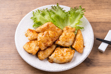 鶏ささみのバター醤油炒め © promolink