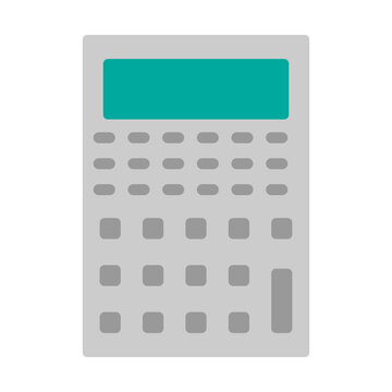 Calculator Vector Flat Icon Design