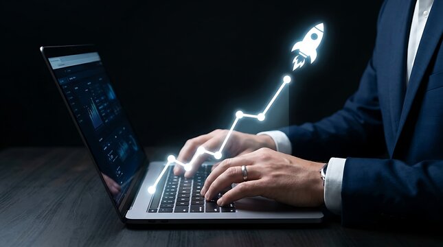 Launching success digital strategies for business growth financial security and future investments