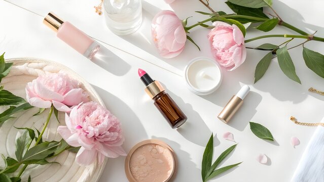 wallpaper of make up accessories