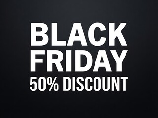 Obraz premium Black Friday Shopping Promotion Banner