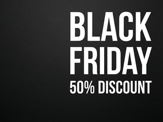 Obraz premium Black Friday Sale Announcement Design