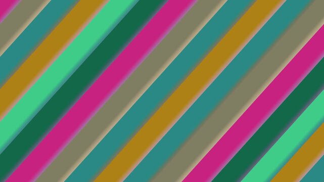 Abstract background with colorful diagonal stripes and soft shadows in a modern geometric pattern design for creative website and print projects