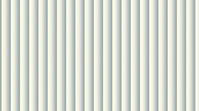 Abstract background with vertical lines and soft shadows creating a modern 3d striped pattern in light cream and grey tones for minimalist design