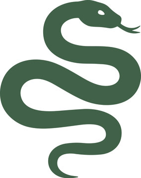 Snake Logo Vector Illustration