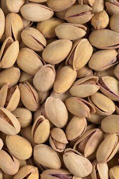 Pistachio nuts filling frame, healthy food snack