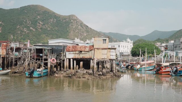 Tai O, a historic fishing village on Lantau Island, Hong Kong, famous for its traditional stilt houses, waterways and centuries-old maritime heritage - Tai O, Lantau Island, Hong Kong - 31 August 2026