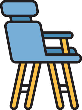 armchair icon illustration
