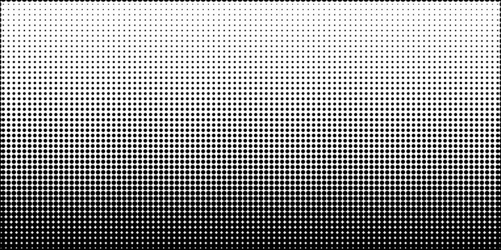 Bold Halftone Dot Pattern Gradient Background