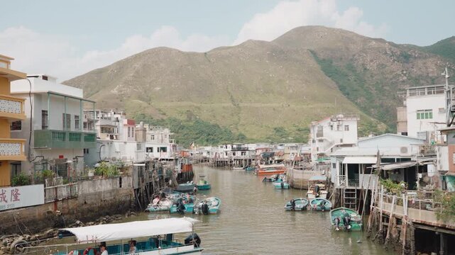 Tai O, a historic fishing village on Lantau Island, Hong Kong, famous for its traditional stilt houses, waterways and centuries-old maritime heritage - Tai O, Lantau Island, Hong Kong - 31 August 2026
