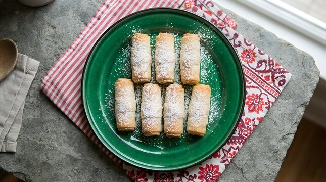Til pitha a traditional food of Assam isolated stock image