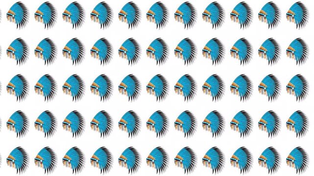 South Africa Heritage Day background animation repeating colorful graphic pattern seamless loop cultural celebration video design.