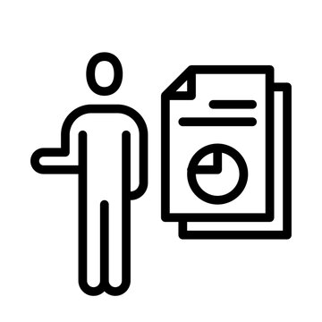 report line icon or logo