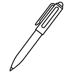 Obraz premium Pen outline